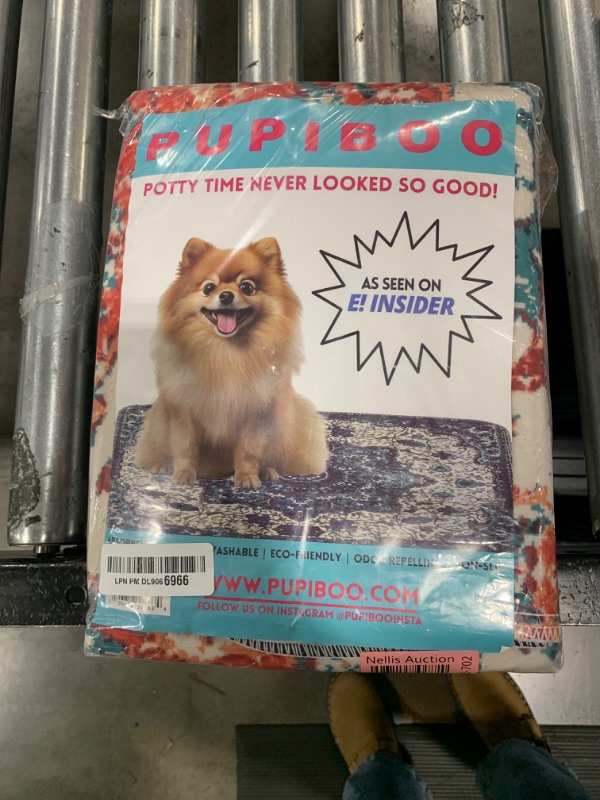 Photo 1 of PUPIBOO Washable Pee Pads for Dogs - Super Absorbent Reusable Puppy Training Pads - 100% Waterproof, Leak-Proof & Non-Slip Whelping Pads for Pet Housebreaking