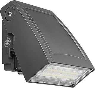 Photo 1 of 30W LED Wall Pack Light with Dusk-to-Dawn Photocell, 0-90° Adjustable Full Cutoff Outdoor Wall Light for House Yard Garage, 3900lm 5000K Daylight 100-277V ETL Listed
