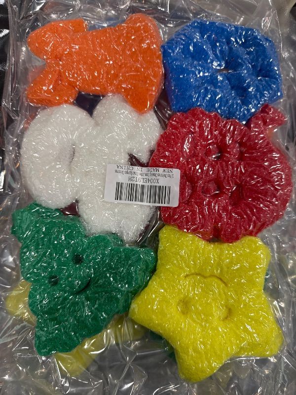 Photo 2 of 12 Pack Christmas Sponges Christmas Kitchen Decor Christmas Cleaning Sponges Cute Kitchen Scrub Sponges Christmas Tree Non Scratch Temperature Sensitive Scrubbing,Dish Pots and Pans Dishwashing.
