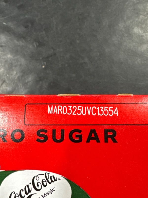 Photo 1 of Coca-Cola Coke Zero Sugar Diet Soda Soft Drink, 7.5 fl oz, 10 Pack