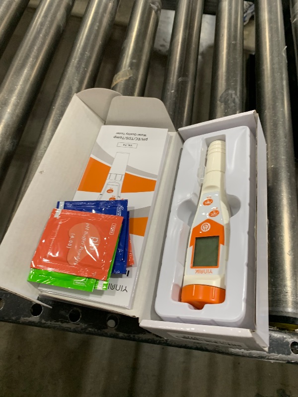 Photo 1 of Hydroponics EC pH Tester, Simultaneous Display pH ppm for Base Reservoir Water