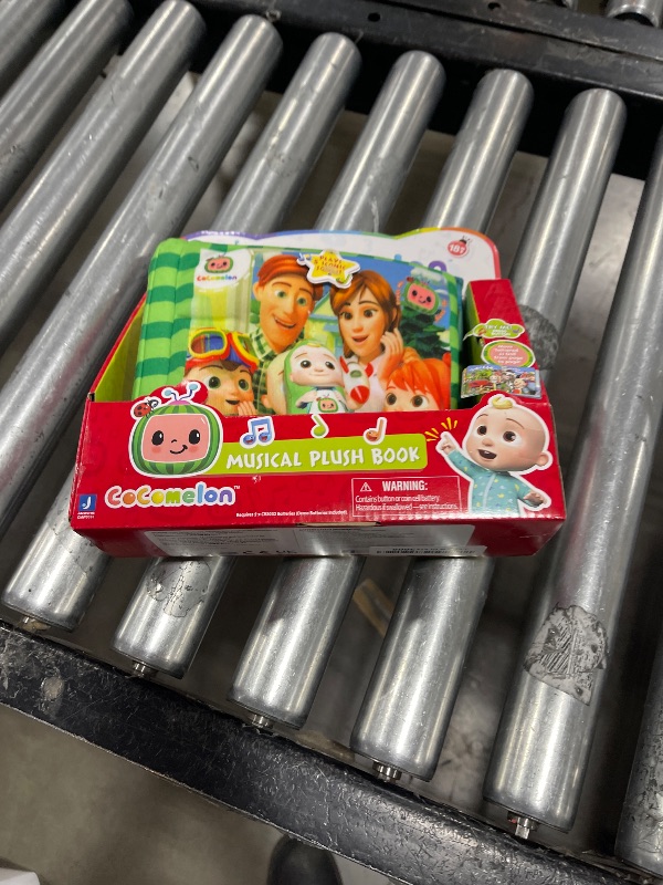 Photo 1 of CoComelon Nursery Rhyme Singing Time Plush Book, Featuring Tethered JJ Plush Character Toy, for JJ’s Daily Musical Adventures – Books for Babies and Young Children