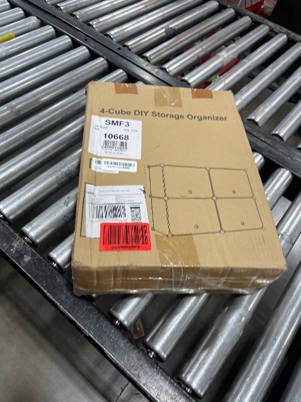 Photo 1 of Shoe Rack Organizer, 4 Cube 8 Tier Covered Shoe Rack Cabinet 16 Pair Freestanding DIY Storage Shelves Plastic Shoe Rack for Closet Entryway Hallway Bedroom or Garage, Dark Grey