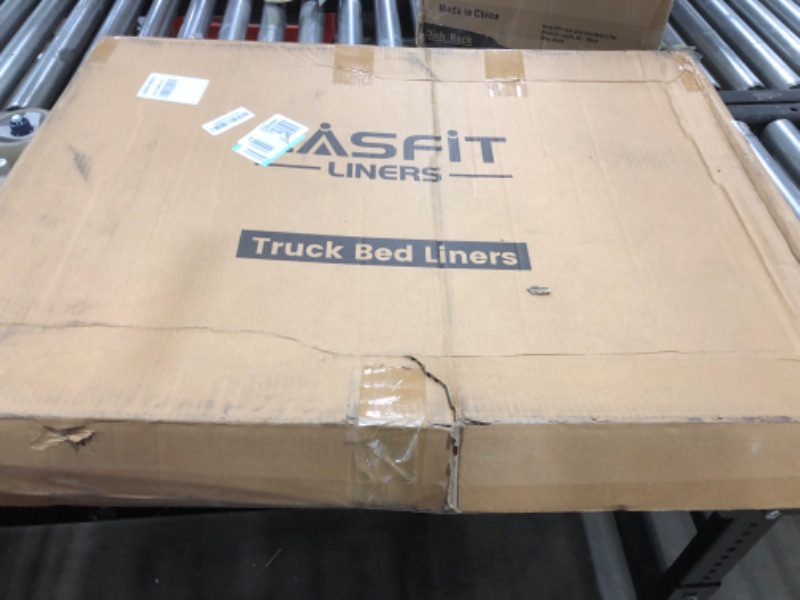 Photo 1 of LASFIT Truck Bed Mat Fit for Honda Ridgeline 2025 2024 2023 2022 2021 2020 2019 2018 2017 5.3FT (64.0 in) Bed Mat,Heavy Duty TPE All Weather Custom Fit Truck Cargo Bed Liner, Black