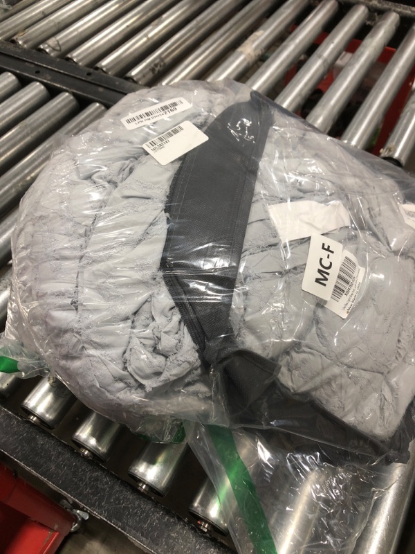 Photo 1 of Litanika Light Grey Full Comforter Set, 3 Pieces Tufted Boho Farmhouse Bedding Comforter Sets, Lightweight Fluffy Comforter Bed Set for All Season (79x90In Comforter and 2 Pillowcases)