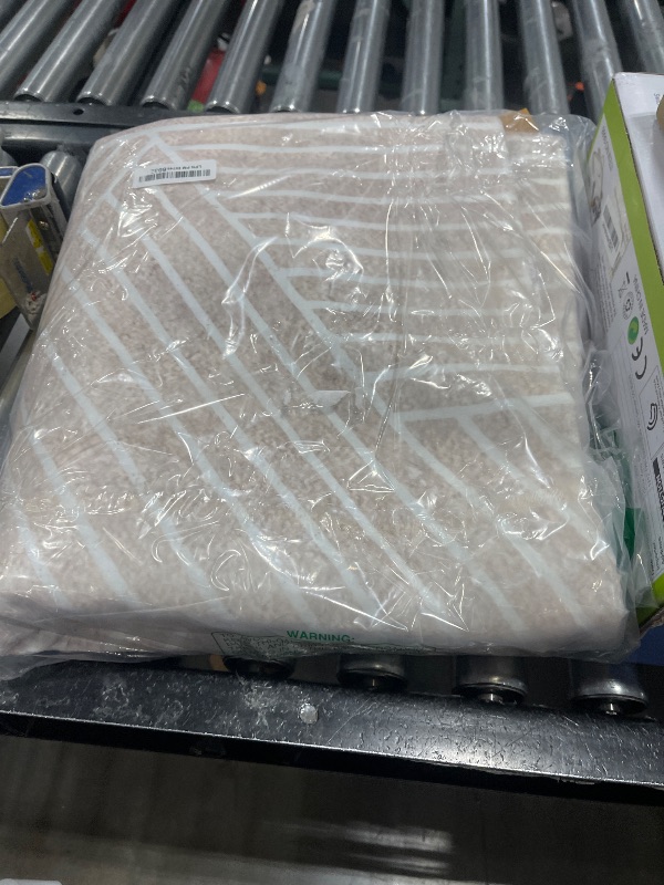 Photo 1 of INGEROOM 5x7 Area Rugs for Living Room, Washable Area Rug 5x7 Beige, Modern Design Carpet, Geometric Carpet for Bedroom, Dining Room, Offic, Entryway