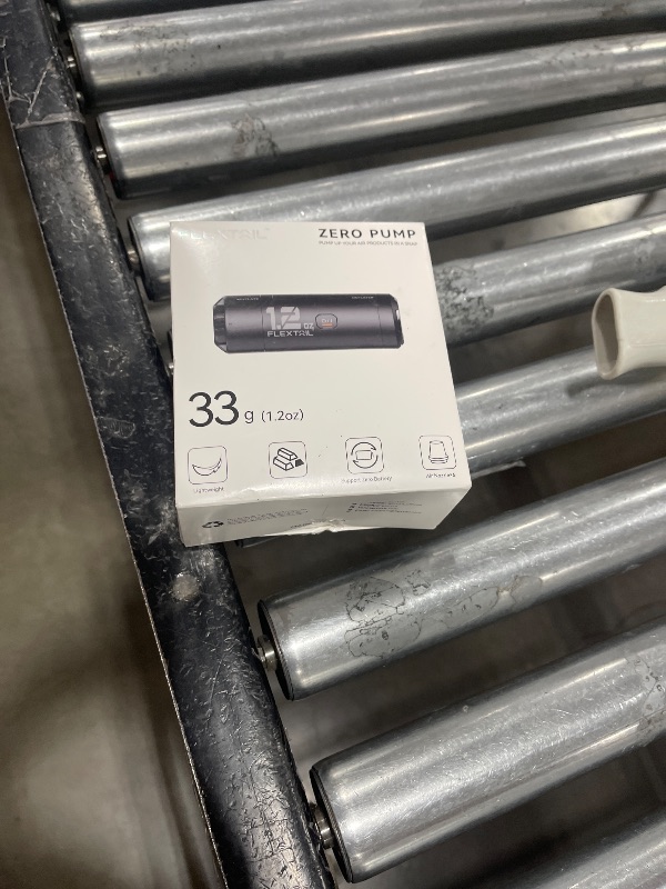 Photo 1 of FLEXTAILGEAR Zero Pump 1.2 oz Portable Air Pump for Inflatables, Ultra Mini Electric air Pump Air Mattress Pump, Rechargeable Air Pump for Pool Floats Air Bed Air Mattress