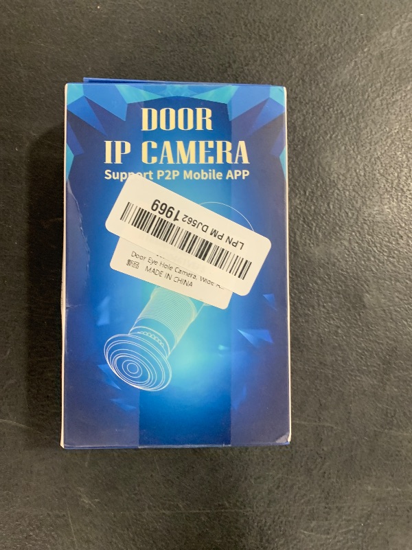 Photo 1 of Generic Door Eye Hole Camera, Wide Angle Lens, Support APP, Memory Card, Cloud Storage, Two Way Talk Motion Detection 5G Dual Band WiFi Door Peephole Camera for Home Security (US Plug)