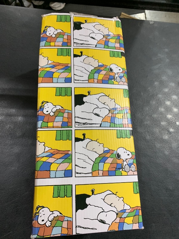 Photo 1 of Berkshire Blanket Peanuts® VelvetLoft® Cute Character Snoopy Plush Blanket,Snoopy and Woodstock Fall Birds & Leafs Orange,King 90 in x 108 in (Official Peanuts® Product)