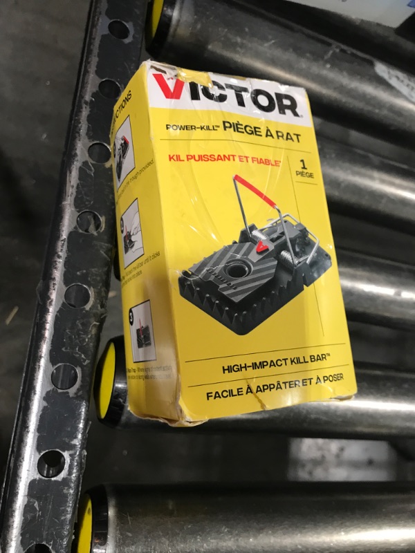 Photo 2 of Victor M144B Instant Power-Kill Easy Set Reusable Rat Trap - 6 Traps