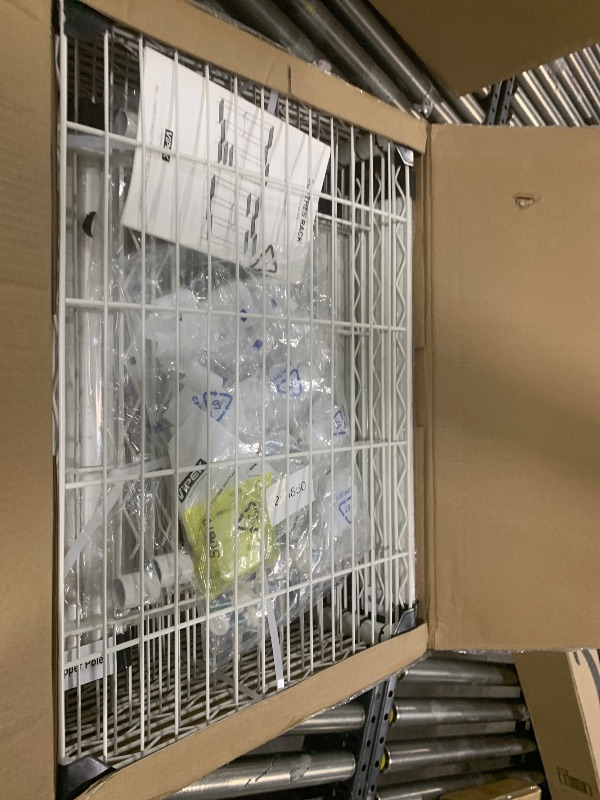 Photo 1 of VIPEK V5 Portable Closet Wardrobe Heavy Duty Clothes Rack Freestanding Metal Clothing Rack, White