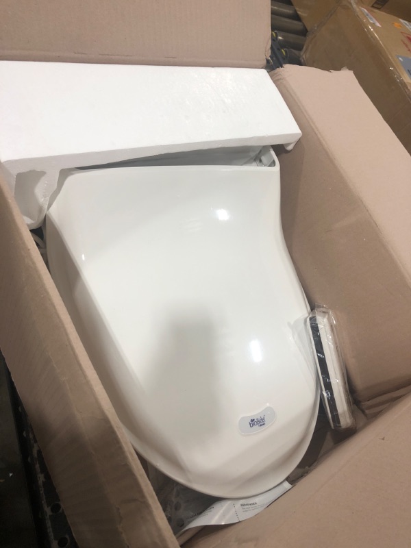 Photo 2 of Bio Bidet BB1000 Electric Bidet Toilet Seat, Warm Water with Air Dryer, Heated Seat with Slow Close Lid, Remote Control, Elongated White