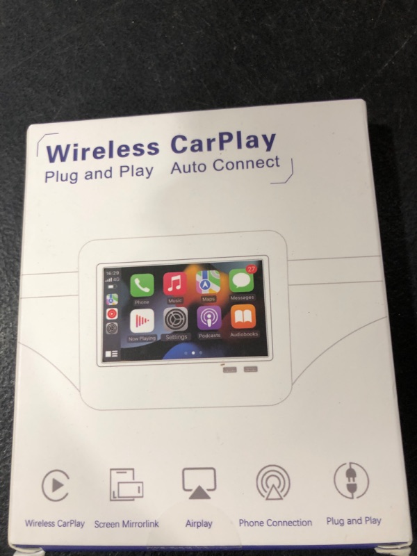 Photo 1 of Wireless CarPlay Adapter for iPhone - Plug & Play Convert Factory Wired to Wireless CarPlay Dongle Cars for Apple iOS Device, Support Online Upgrade Wide Compatibility for Cars from 2017