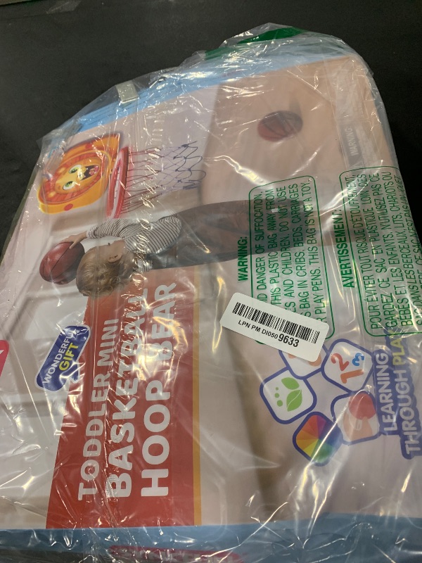 Photo 1 of SYNCFUN Mini Basketball Hoop LED Scoring Indoor Hoop with 2 Balls, Indoor Adjustable Height Basketball Hoop, Space-Saving, Christmas Birthday Gifts Toy for Boy Girl Over 18 Months