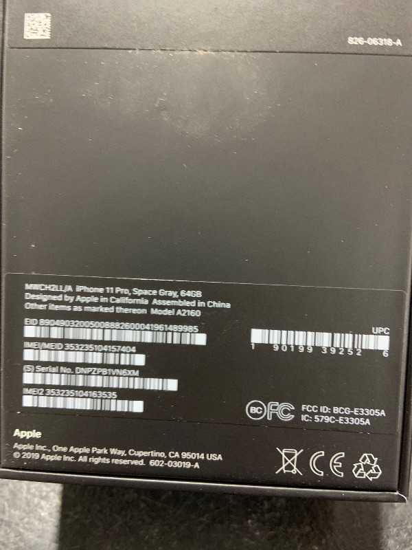 Photo 3 of Apple iPhone 11 Pro [64GB, Space Gray] + Carrier Subscription [Cricket Wireless]