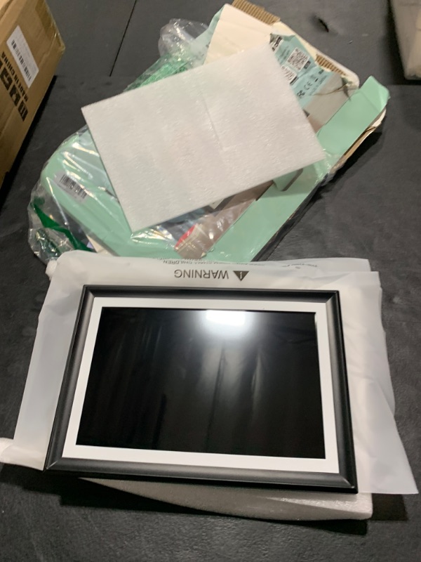 Photo 2 of 32GB FRAMEO 10.1 Inch WiFi Digital Photo Frame with LED Light, 1280x800 HD IPS LCD Touch Screen, Auto-Rotate Portrait and Landscape, 32GB Storage, Share Moments Instantly via Frameo App from Anywhere