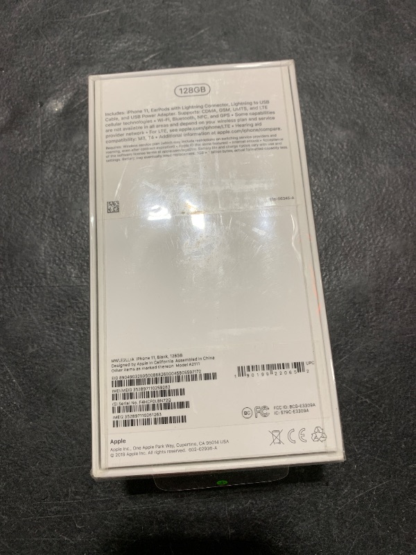 Photo 1 of Apple iPhone 11 (128GB) - Black (T-Mobile)