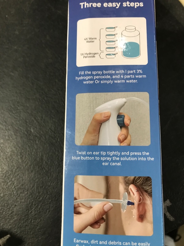 Photo 1 of Ear Wax Removal, Ear Cleaner, Ear Wax Removal Kit, FSA Eligible Items Only List, Manual Ear Irrigation Flushing System, Safe and Effective to Clean Ear Built Up Wax