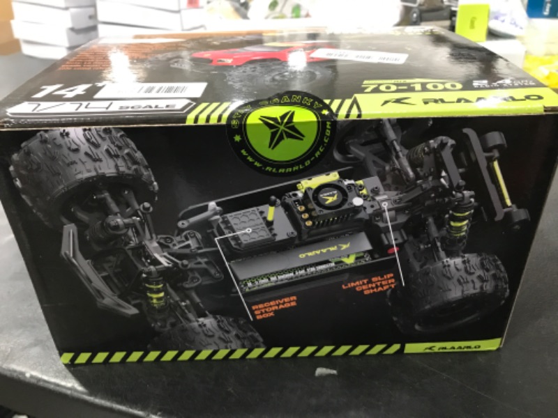 Photo 1 of LAFPACY 1/14 Brushless Fast RC Cars for Adults, Top Speed 60+ MPH RC Truck, All Terrain Remote Control Car Hobby Off-Road Remote Control Truck 4x4 Electric Vehicle Monster Trucks with 3S Battery