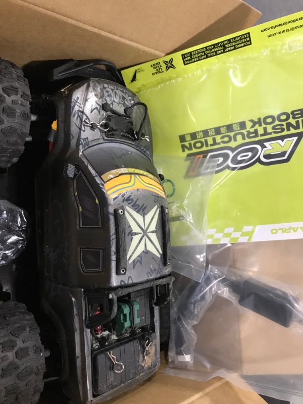 Photo 1 of LAFPACY 1/14 Brushless Fast RC Cars for Adults, Top Speed 60+ MPH RC Truck, All Terrain Remote Control Car Hobby Off-Road Remote Control Truck 4x4 Electric Vehicle Monster Trucks with 3S Battery