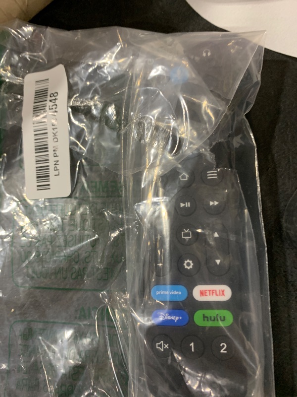 Photo 1 of Replacement Voice-Remote-Control for Fire-TV-Stick/TV Cube and Compatible with Insignia/Toshiba/Pioneer Fires Smart TVs