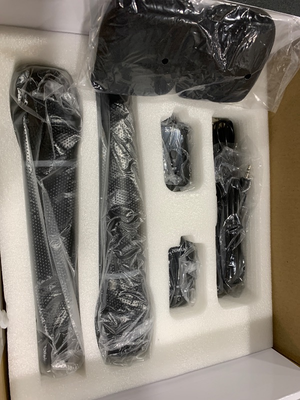 Photo 1 of ZERFUN Rechargeable Wireless Microphone System 4 Channel Pro, UHF Metal Handheld Headset Lavalier Lapel Mics Cordless for Church Karaoke Singing with Volume Control, 4x50 Frequency(G8)