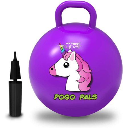 Photo 1 of **SOLD FOR PARTS** Hopper Ball for Kids - Bouncy Ball with Handle Durable Bouncy Balls 175lbs Ages 5+ Unicorn M