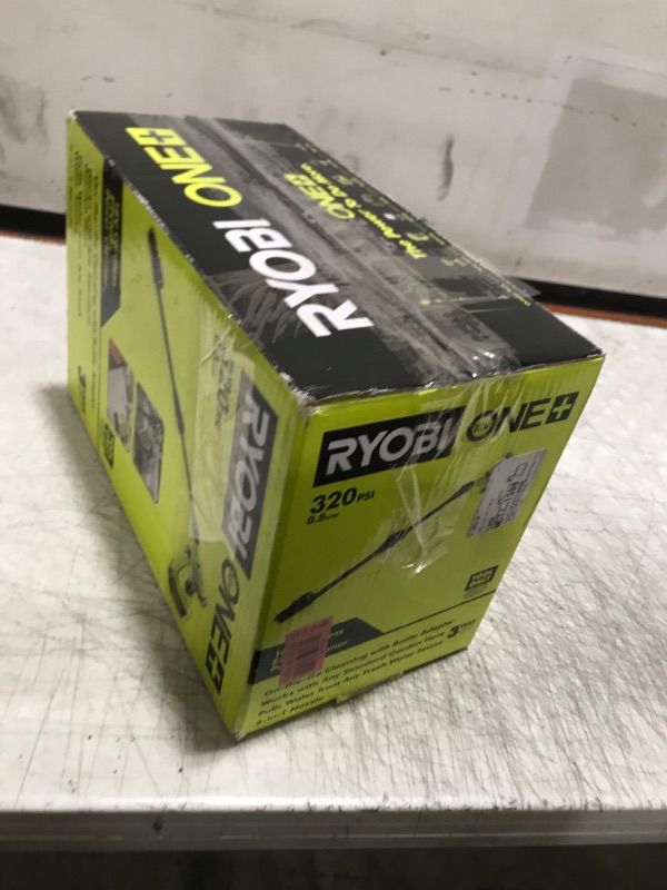 Photo 3 of RYOBI RY120350 ONE+ 18-Volt 320 PSI 0.8 GPM Cold Water Cordless Power Cleaner (Tool Only)