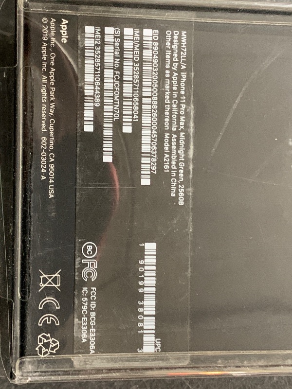 Photo 3 of Apple iPhone 11 Pro Max [256GB, Midnight Green] + Carrier Subscription [Cricket Wireless]