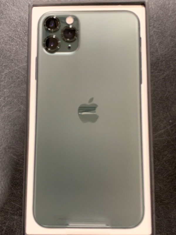 Photo 4 of Apple iPhone 11 Pro Max [256GB, Midnight Green] + Carrier Subscription [Cricket Wireless]