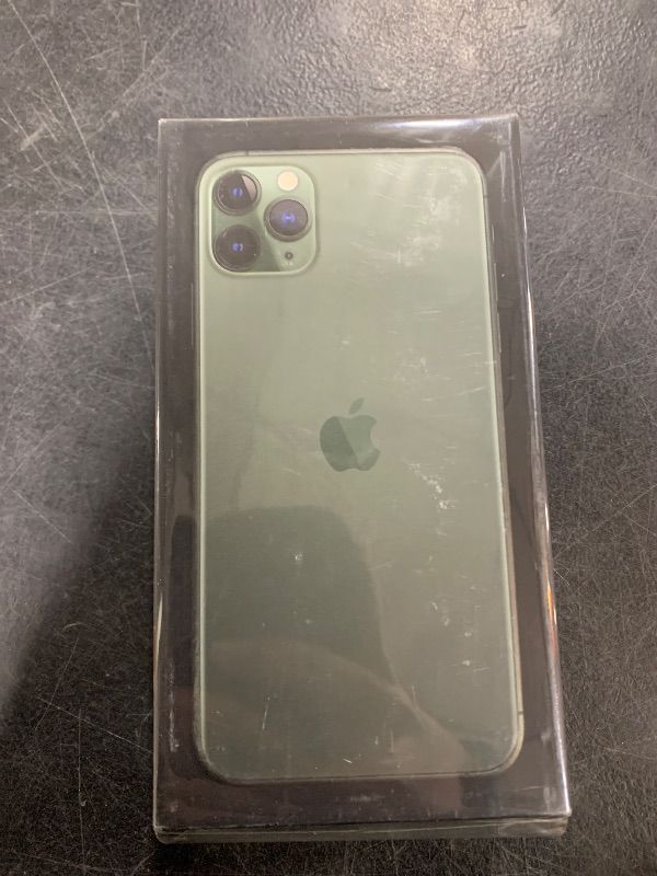 Photo 2 of Apple iPhone 11 Pro Max [256GB, Midnight Green] + Carrier Subscription [Cricket Wireless]