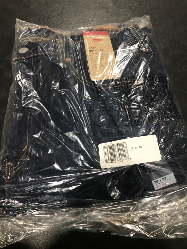 Photo 1 of Levi's® 505® Regular Nail Loop Knot 38 32