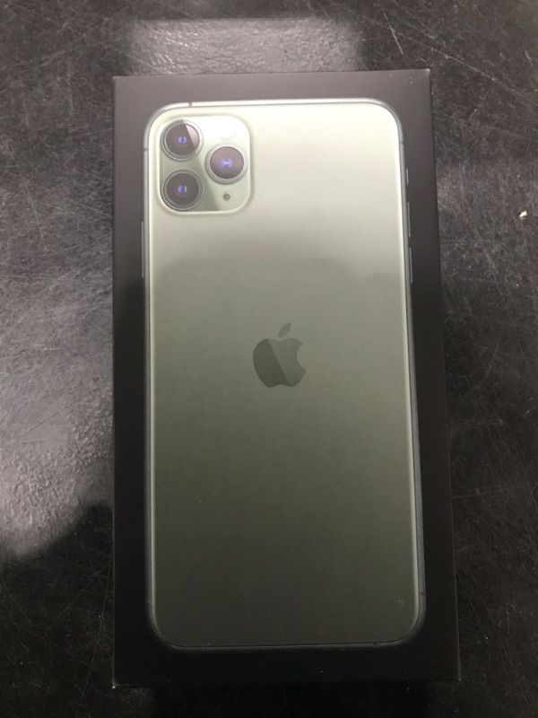 Photo 2 of Apple iPhone 11 Pro Max [64GB, Midnight Green] + Carrier Subscription [Cricket Wireless]