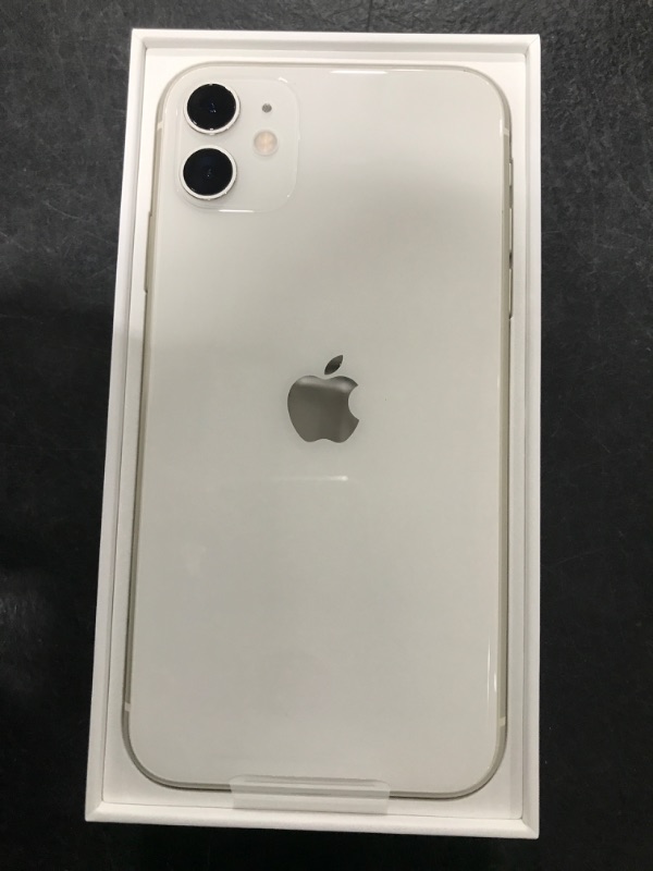 Photo 3 of Apple iPhone 11 [64GB, White] + Carrier Subscription [Cricket Wireless]