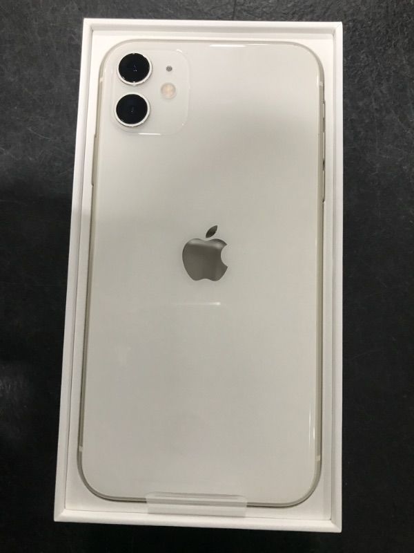 Photo 2 of Apple iPhone 11 [64GB, White] + Carrier Subscription [Cricket Wireless]