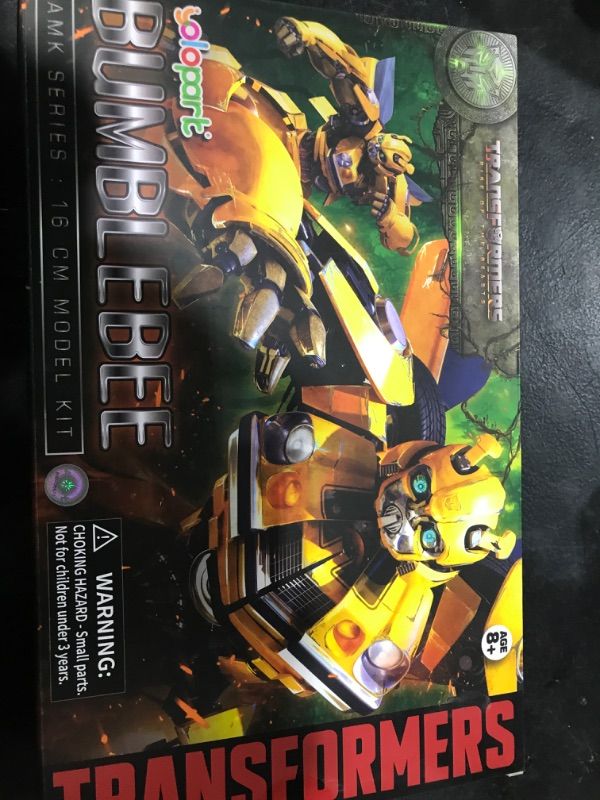 Photo 1 of Bumblebee Transformers Toy Rise of The Beasts Action Figure, Highly Articulated 6.5 Inch No Converting Bumblebee Model Kit, Transformers Toys for Boys Girls 8 Years Old and Up