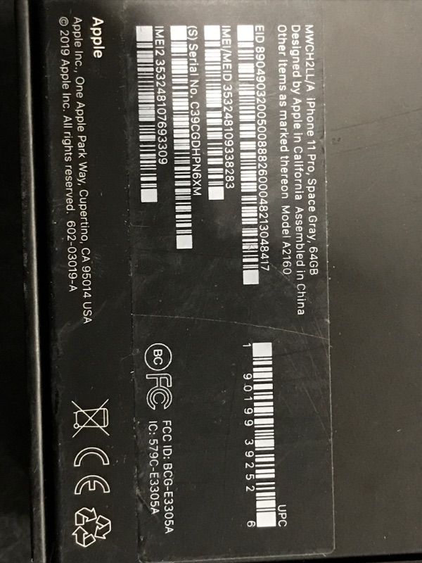 Photo 3 of Apple iPhone 11 Pro Max [64GB, Space Gray] + Carrier Subscription [Cricket Wireless]