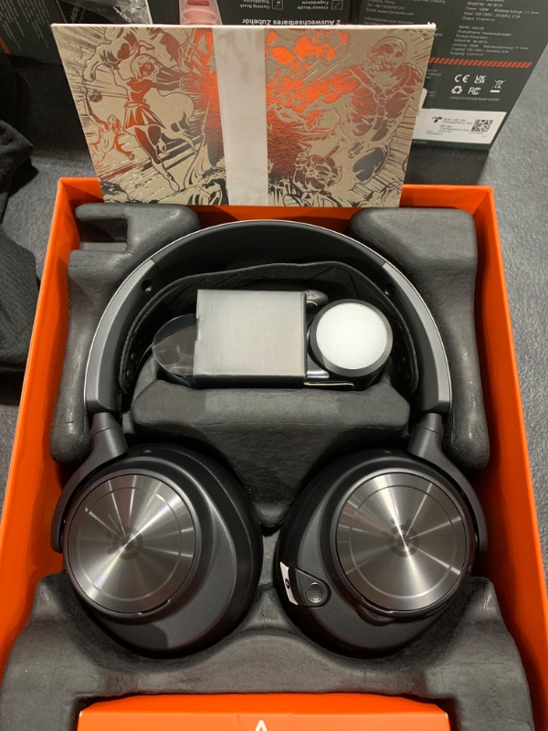 Photo 4 of SteelSeries Arctis Nova Pro Wireless Multi-System Gaming Headset - Premium Hi-Fi Drivers - Active Noise Cancellation - Infinity Power System - Stealth Retractable Mic - PC, PS5/PS4, Switch, Mobile