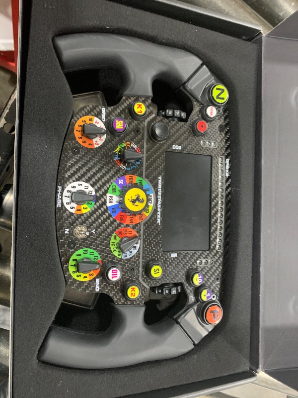 Photo 2 of Thrustmaster Ferrari SF 1000 Edition Formula Wheel Add On (compatible w/ PS5, PS5 Pro, PS4, XBOX Series X/S, One, PC)