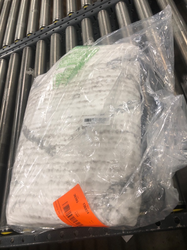 Photo 1 of jinchan Runner Rug 3x10 Moroccan Hallway Rug with Line Bohemian Kitchen Washable Runner Rug Modern Geometric Soft Rug Indoor Non Slip Carpet Bathroom Bedroom Grey