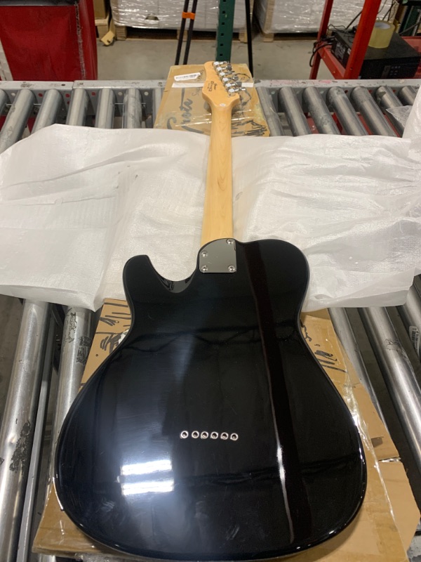 Photo 1 of Grote Electric Guitar Semi-Hollow Body Single F-Hole Printed Tele Style Guitar Full-Size Basswood with Canadian Maple neck Chrome Hardware