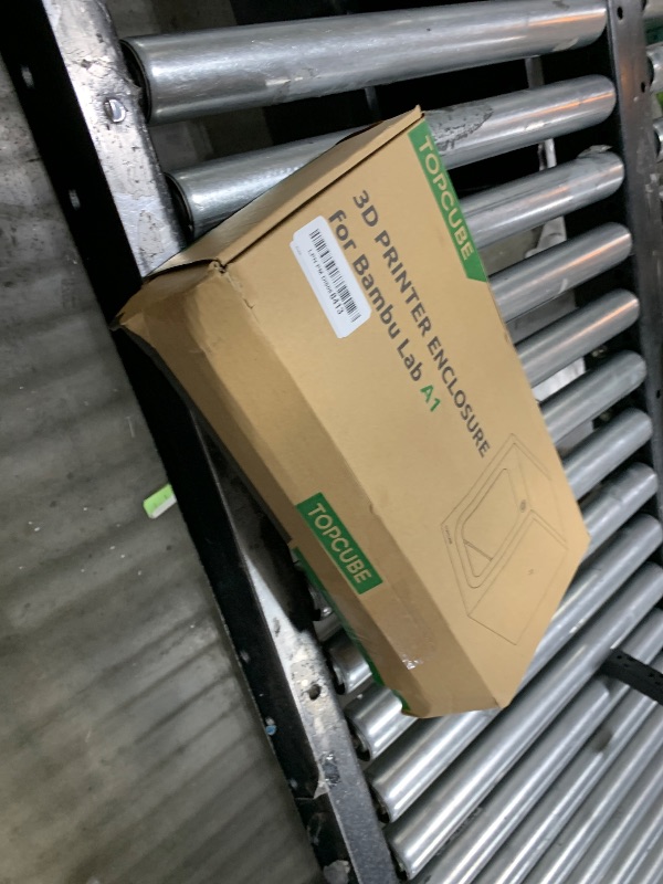 Photo 1 of TOPCUBE 3D Printer Enclosure for Bambu Lab A1, Large Size Enclosure with LED Light, Fireproof Waterproof Dustproof Noise Reduction Constant Temperature 3D Printer Cover, 550x670x600MM