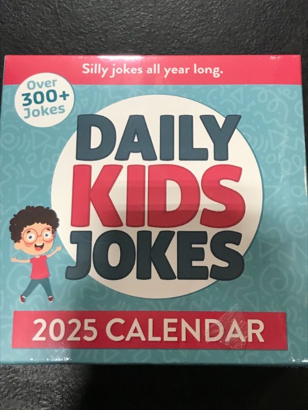 Photo 1 of 2025 Daily Kids Joke Calendar | Fun Lunchbox Notes For Kids, Tear Off Pages with Daily Puns & Jokes for Children, Lined Backside for Personal Notes, Great Way To Add a Touch of Humor To Your Child's Routine