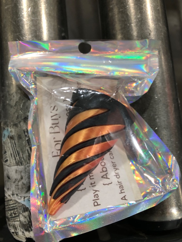 Photo 1 of Muybien Impossible Pyramid Passthrough Sculpture, Pass Through Pyramid, 3D Printed Spiral Cone, Mini Vortex Thread Illusion (Gold)