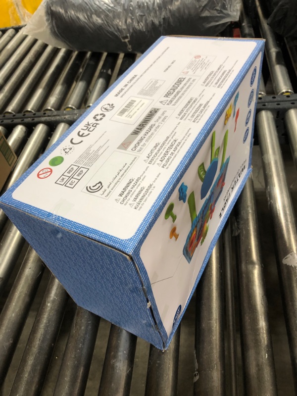 Photo 1 of TEMI Sand Water Table Outdoor Toddler Activity Table Sand Sensory Table Summer Toys Beach Play Table 27 Pieces Accessories for Baby Kids Children