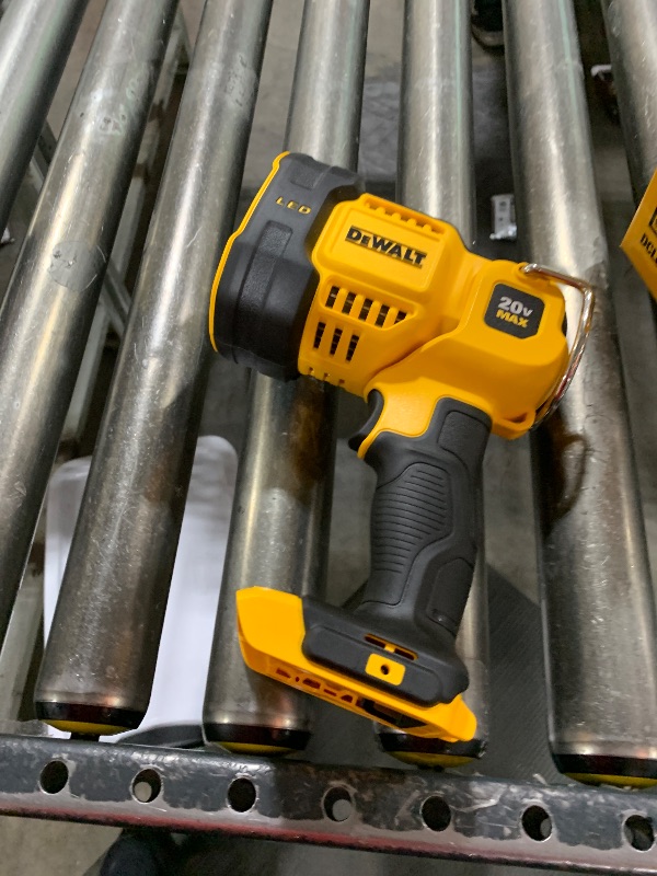 Photo 2 of DeWalt DCL043 Max Cordless Jobsite Spotlight, 20-Volt Lithium Ion Battery, LIGHT ONLY - Quantity 4