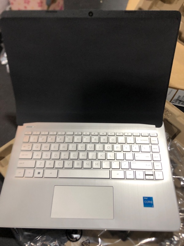 Photo 5 of HP 14 inch Laptop, HD Display, 12th Generation Intel Core i3-1215U, 8 GB RAM, 256 GB SSD, Intel UHD Graphics, Windows 11 Home in S Mode, 14-dq5009nr (2024)