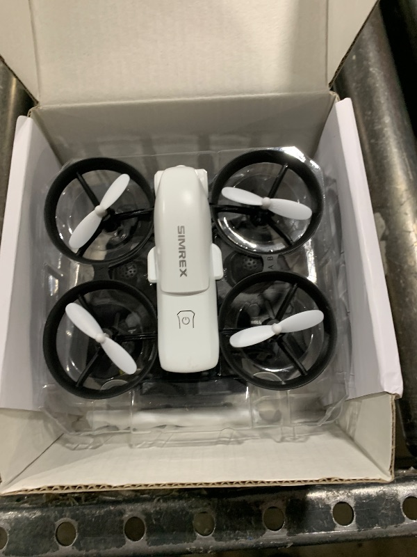 Photo 2 of SIMREX X700 Drone with 720 HD Camera, WiFi FPV Live Video, 6-Axis RC Quadcopter, Altitude Hold & Headless Mode, Optical Flow Positioning, One Key Take Off/Land App Control with 360°Flip for Beginners