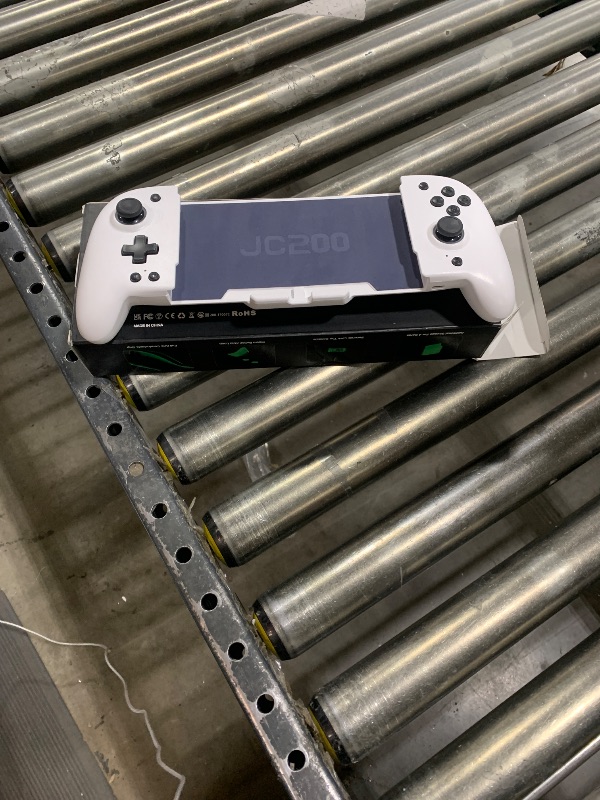 Photo 1 of Spican Switch Controllers for Nintendo Switch/OLED,Switch Wireless Pro Controller One-Piece Joypad, Full-Size Ergonomic Handheld Mode Controller with Battery/RGB/Turbo/Programming (White)