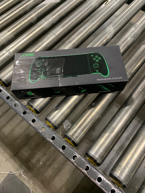 Photo 1 of Spican Switch Controllers for Nintendo Switch/OLED,Switch Wireless Pro Controller One-Piece Joypad, Full-Size Ergonomic Handheld Mode Controller with Battery/RGB/Turbo/Programming (White)